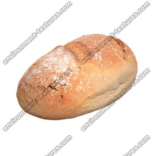 Bread 3D Scan Retopo